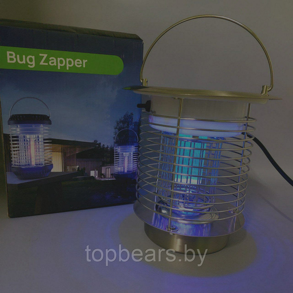 Антимоскитный уличный светильник-ловушка для комаров Bug Zapper JSD-003 на солнечных батареях или USB (режим - фото 6 - id-p215284315