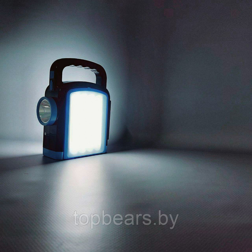 Многофункциональный кемпинговый фонарь светильник Multifunctional portable lamp LF2301A (зарядка USBсолнечная - фото 5 - id-p215284316