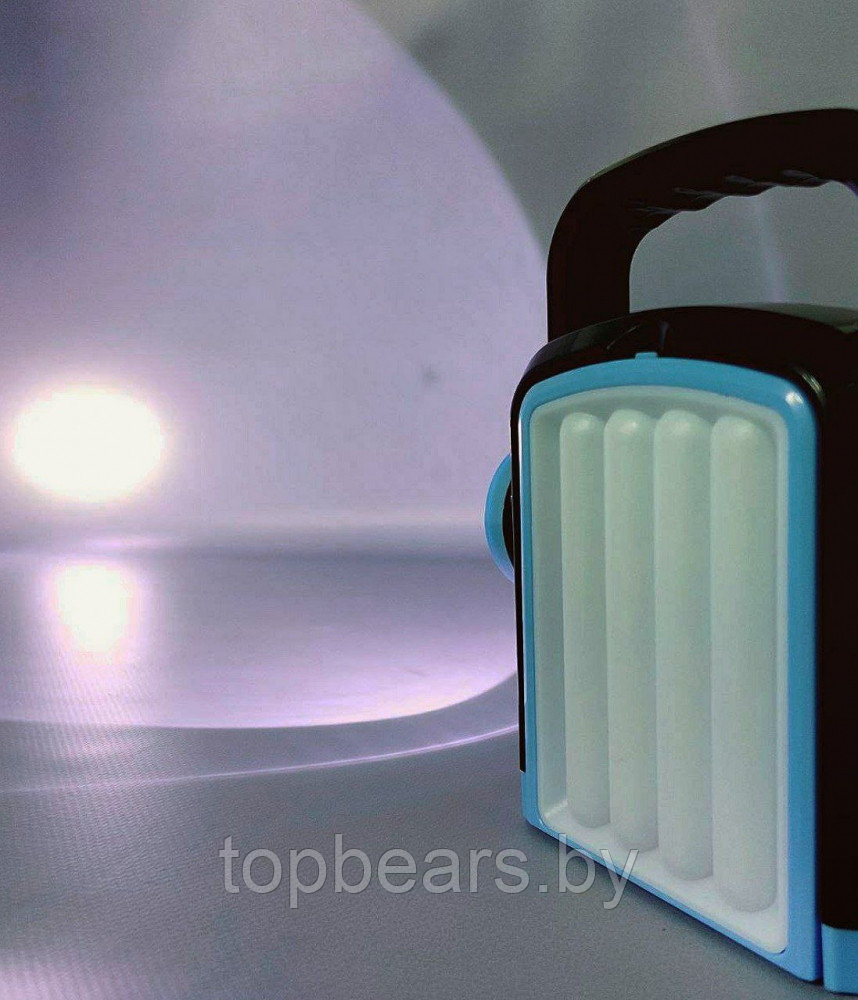 Многофункциональный кемпинговый фонарь светильник Multifunctional portable lamp LF2301A (зарядка USBсолнечная - фото 8 - id-p215284316