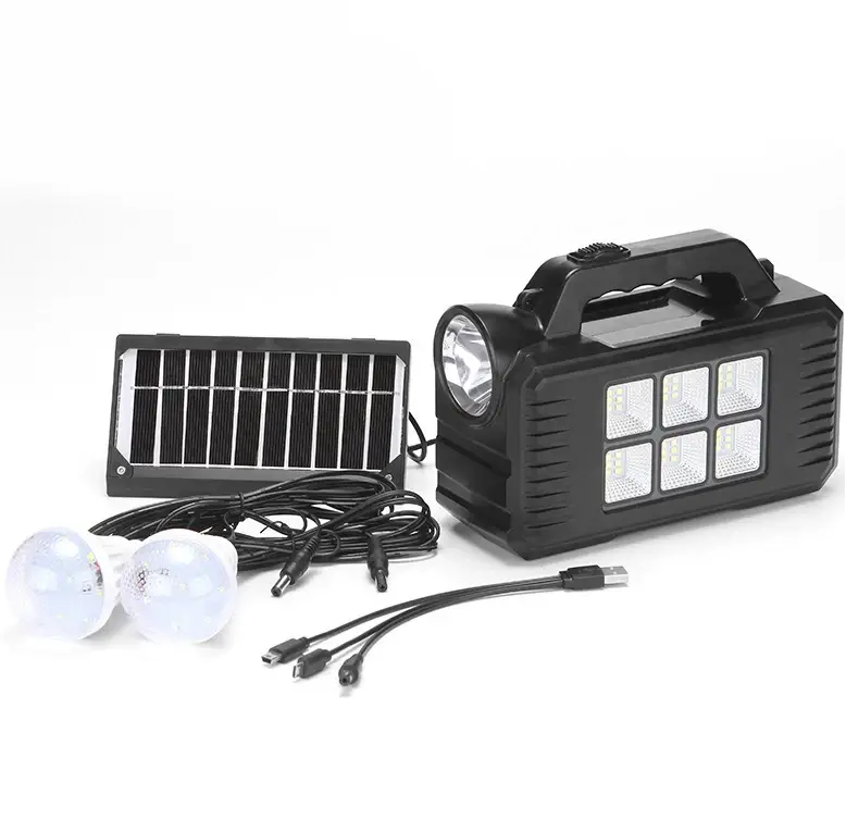 Многофункциональная кемпинговая осветительная зарядная станция Solar lighting system VR-77, 4000 мАч - фото 3 - id-p215284580