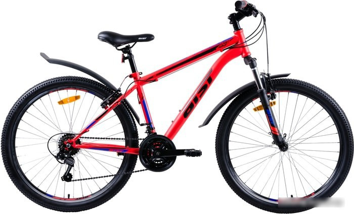 Велосипед AIST Quest 26 р.20 2020 (красный/синий) - фото 1 - id-p210499570
