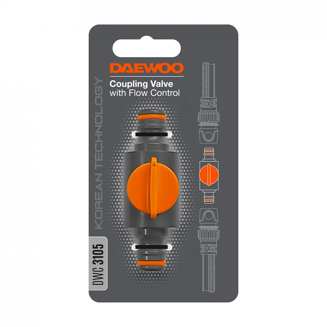 Коннектор с регулировкой давления DAEWOO DWC 3105 - фото 1 - id-p215285199