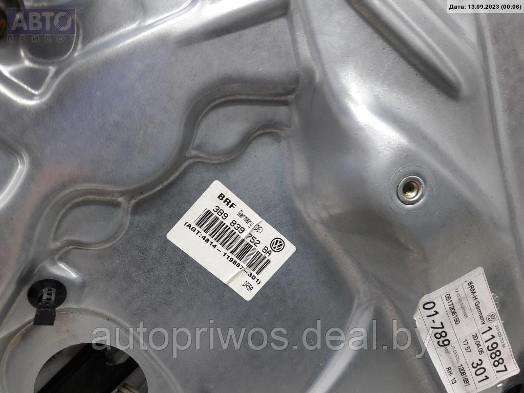Стеклоподъемник механический задний правый Volkswagen Passat B5+ (GP) - фото 3 - id-p214938455