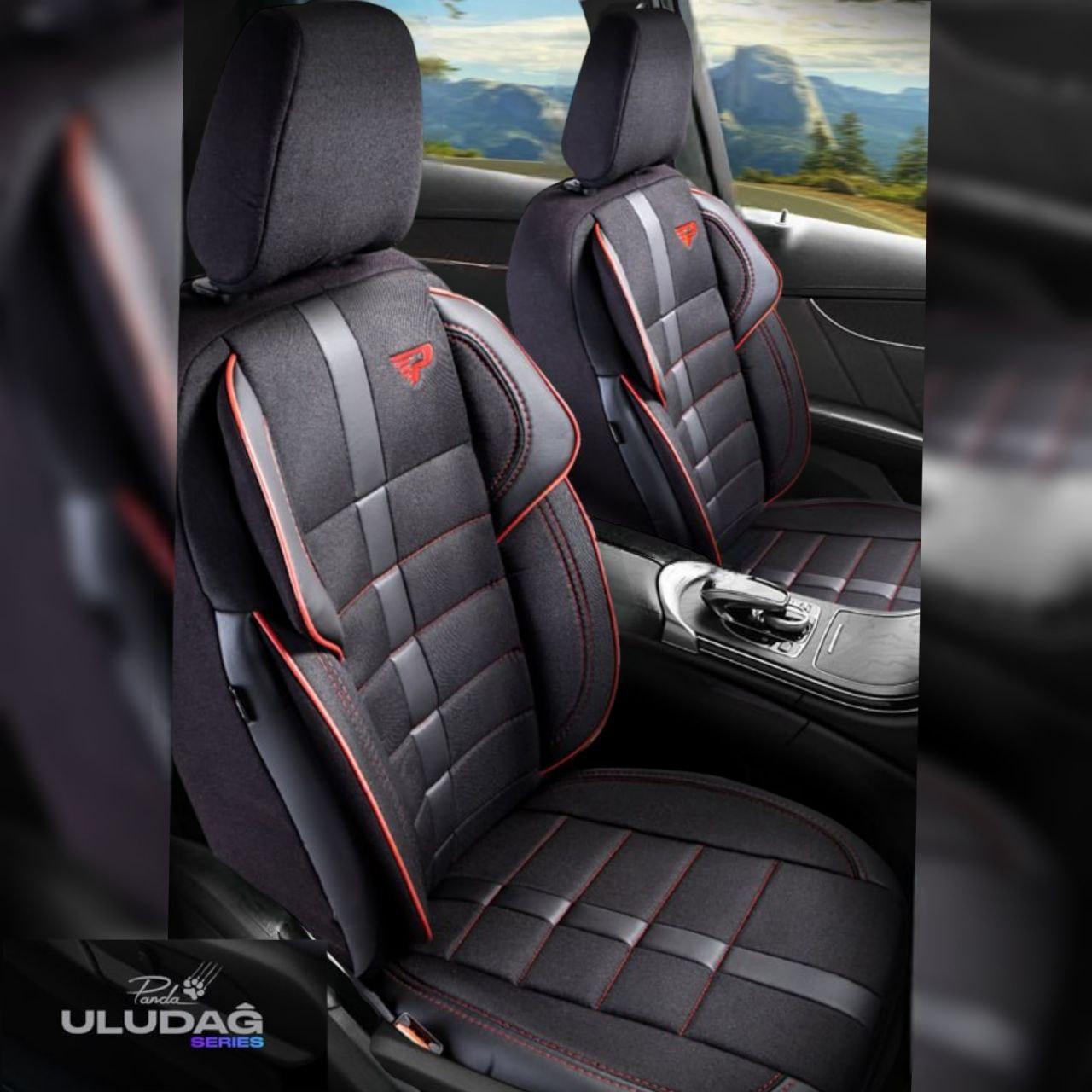 Универсальные чехлы ULUDAGI для автомобильных сидений / Авточехлы - комплект на весь салон автомобиля - фото 1 - id-p215288972
