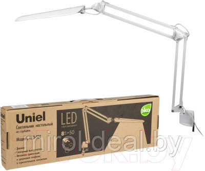 Настольная лампа Uniel TLD-524 White/8W/10610 - фото 8 - id-p215289452