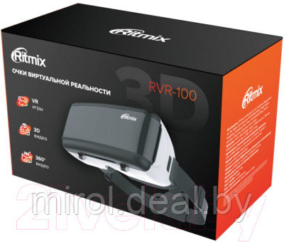 Шлем виртуальной реальности Ritmix RVR-100 - фото 7 - id-p215289499