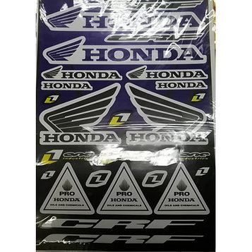 Наклейки LP Honda Blue