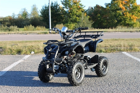 Электроквадроцикл с резиновыми колесами Hummer 800W