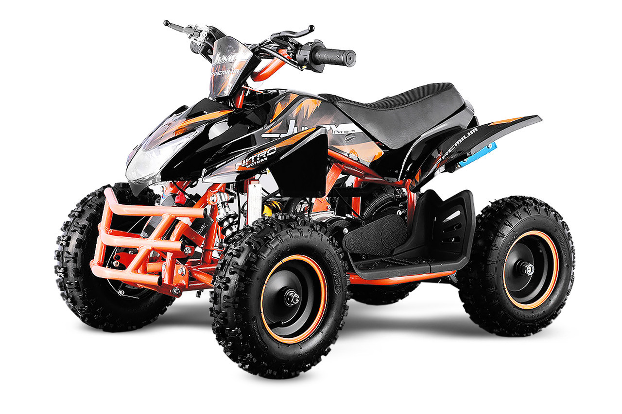 Детский квадроцикл Nitro Motors 49cc Jumpy 6" Premium E-Start