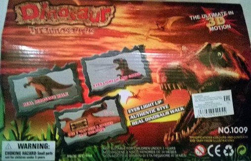 Игрушка динозавр Тираннозавр свет/звук - фото 7 - id-p30631066