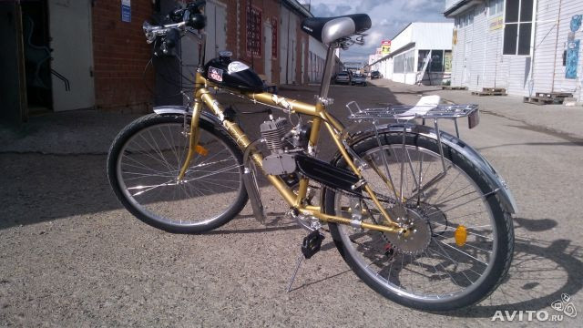 Велосипед мотоцикл 80сс