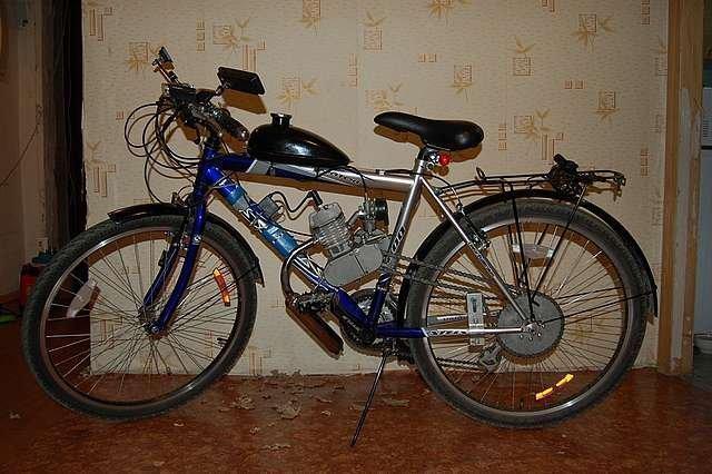 Бензовелосипед 80сс