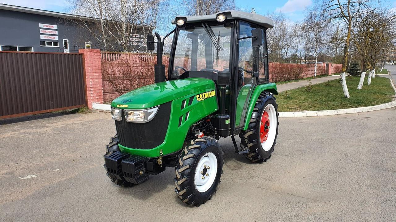 Минитрактор катман Catmann XD-325 JohnDeere 4х4, с кабиной, 50 л. с. - фото 2 - id-p215298653