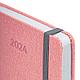 Ежедневник датированный 2024 А5 138x213 мм, "Mosaic", под кожу розовый, фото 5