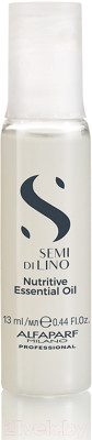 Масло для волос Alfaparf Milano Semi Di Lino Moisture Dry Hair эфирное питательное - фото 2 - id-p215301031