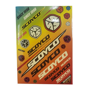 Наклейки Scoyco