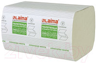 Бумажные полотенца Laima Advanced White / 111341