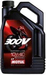 Масло для мотоцикла Motul 300V FL ROAD RACING 10W40 4T 4л