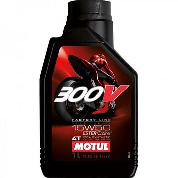 Масло для мотоцикла  Motul 300V FL ROAD RACING 15W50 4T 1л