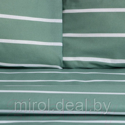 Комплект постельного белья Этель Mint stripes / 6632208 - фото 2 - id-p215302677