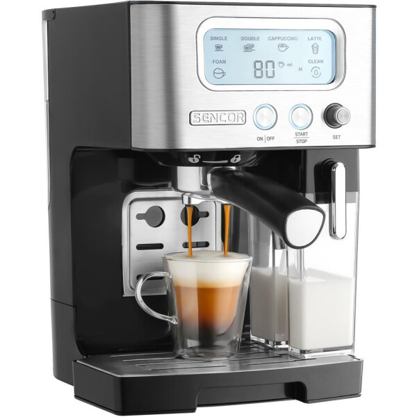 Рожковая помповая кофеварка Sencor SES 4090 SS - фото 2 - id-p215306067