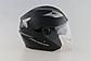 Шлем для мопеда BLD-708 черный гляней XL (61-62), фото 3