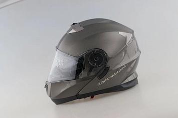 Шлем мотоциклиста BLD-160 серый M (57-58)