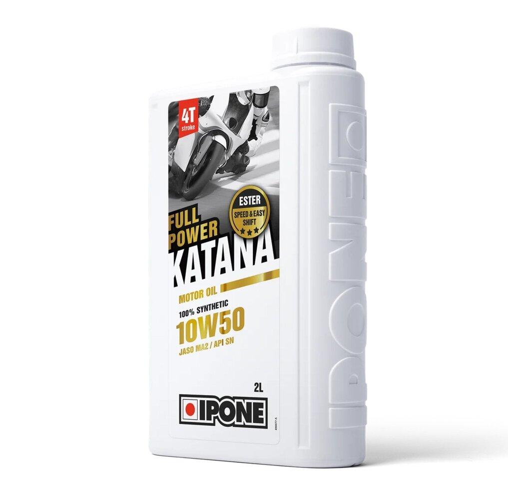 Масло для мотоцикла IPONE FULL POWER KATANA 10W50 100% Synthetic 4 л