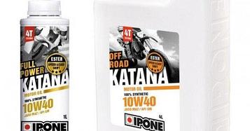 Масло для мотоцикла IPONE KATANA OFF ROAD 10W40 100% Synthetic 5 л