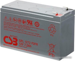 Аккумулятор для ИБП CSB GPL1272 F2FR (12В/7.2 А·ч)