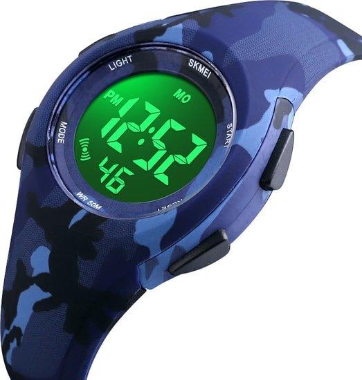 Наручные часы Skmei 1459 (синий камуфляж) - фото 4 - id-p215306301