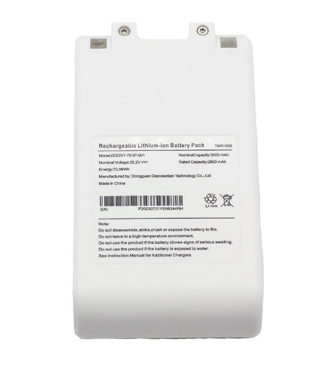Аккумулятор DGDXT-7S1P-001 для пылесоса Xiaomi Mi Handheld Vacuum Cleaner G10, G9 - фото 4 - id-p215307467