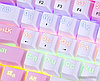 Клавиатура Redragon Fizz (розоый/белый), фото 2