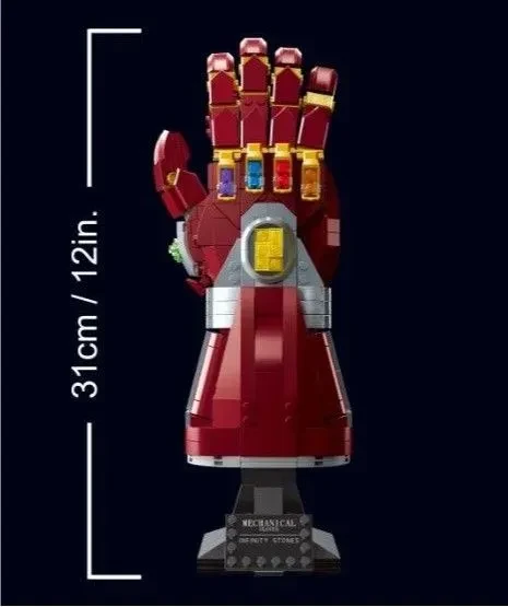 Конструктор 2533 Марвел Marvel Нано-перчатка Железного человека 676 деталей / мстители танос - фото 8 - id-p215307557