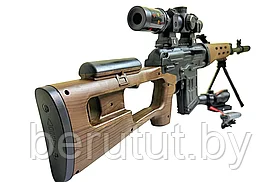 Снайперская винтовка СВД с оптическим прицелом электропневматическая