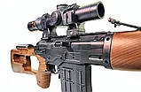 Снайперская винтовка СВД с оптическим прицелом электропневматическая, фото 2