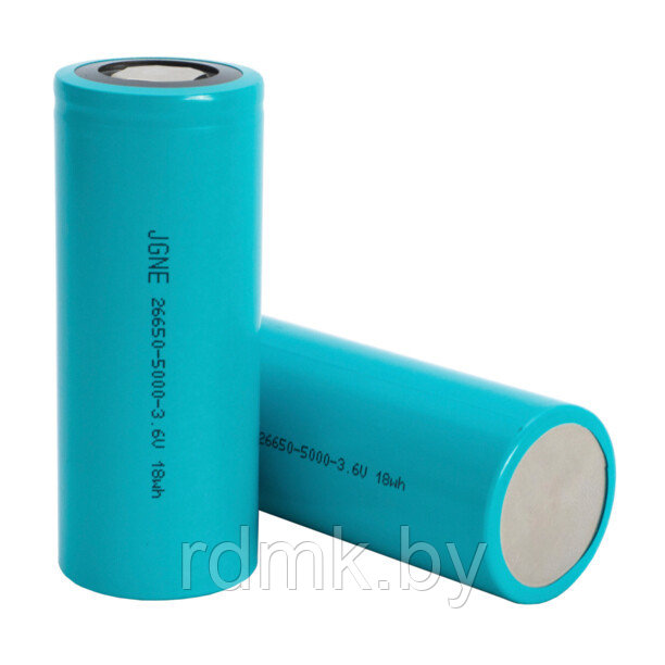 Аккумулятор 26650, 5000 mAh