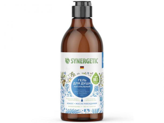 Гель для душа Synergetic Кокос и масло макадамии 750ml 4607971453093 - фото 1 - id-p212673563