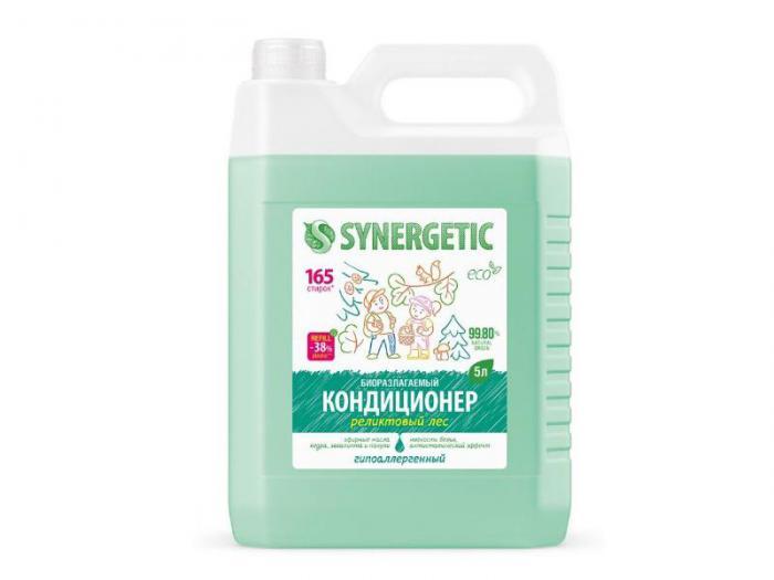 Кондиционер-ополаскиватель для белья Synergetic Реликтовый лес 5L 4607971455202 - фото 1 - id-p215001726