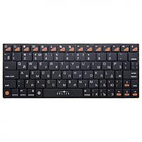 Беспроводная компактная клавиатура Oklick 840S Wireless Bluetooth Keyboard для компьютера ПК