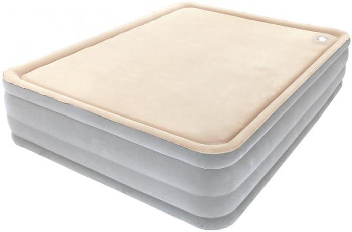 Двуспальная надувная кровать матрас с насосом для сна отдыха BestWay 67486 со встроенным электронасосом - фото 1 - id-p215244282