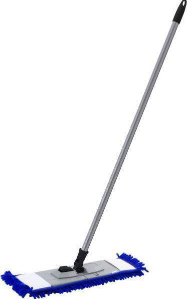 Швабра-МОП со сменными насадками и телескопической ручкой SVIP SV5104 CHENILLE для уборки влажной уборки пола - фото 1 - id-p215284008