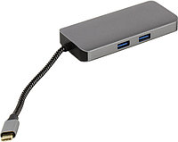 Кабель-адаптер Espada UHLUC V2 USB-C - HDMI (F)+2xUSB3.0+USB-C(PD)+RJ45+SD/microSD Card Reader