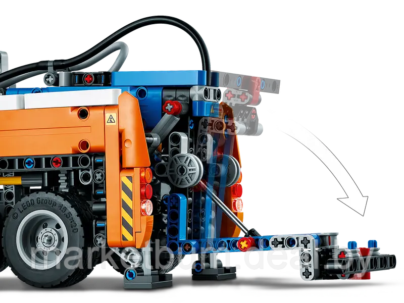 Конструктор LEGO Technic 42128, Грузовой эвакуатор. - фото 5 - id-p215312500