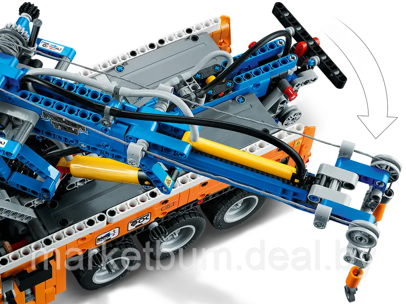 Конструктор LEGO Technic 42128, Грузовой эвакуатор. - фото 7 - id-p215312500