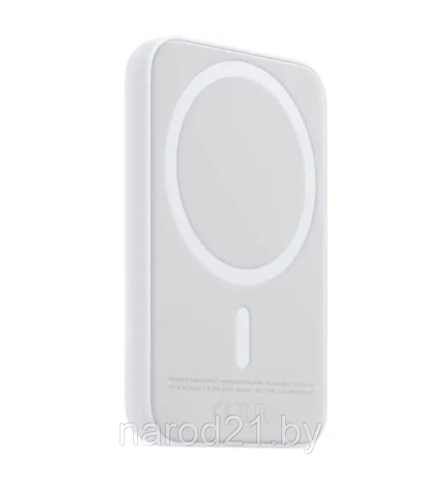 Магнитный беспроводной внешний аккумулятор MagSafe Power Bank Profit 5000 mAh - фото 3 - id-p138007268