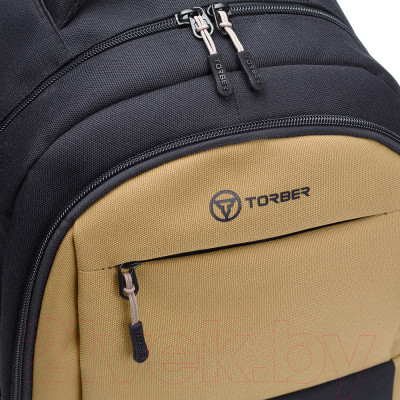 Школьный рюкзак Torber Class X / T2602-22-BEI-BLK - фото 8 - id-p215315940