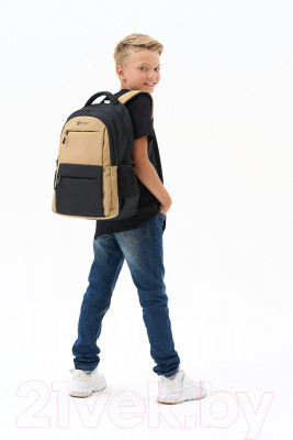 Школьный рюкзак Torber Class X / T2602-22-BEI-BLK - фото 10 - id-p215315940