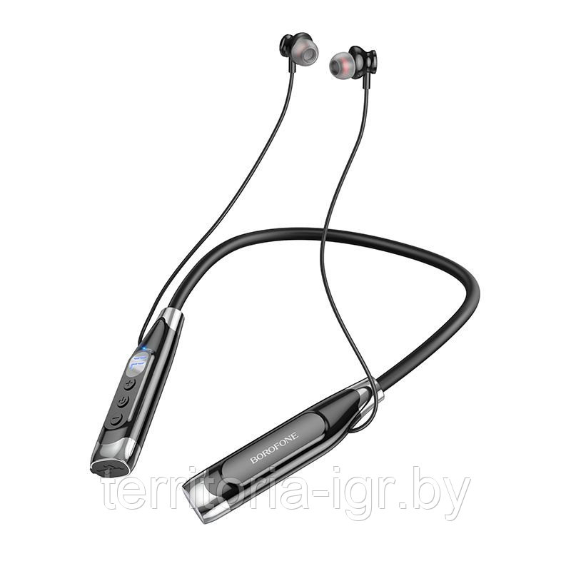 Беспроводная Bluetooth-гарнитура BDM 16 спортивные наушники черный Borofone - фото 2 - id-p181977573