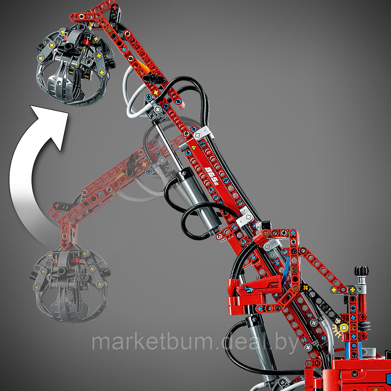 Конструктор LEGO Technic 42144, Кран с захватом. - фото 6 - id-p215318943